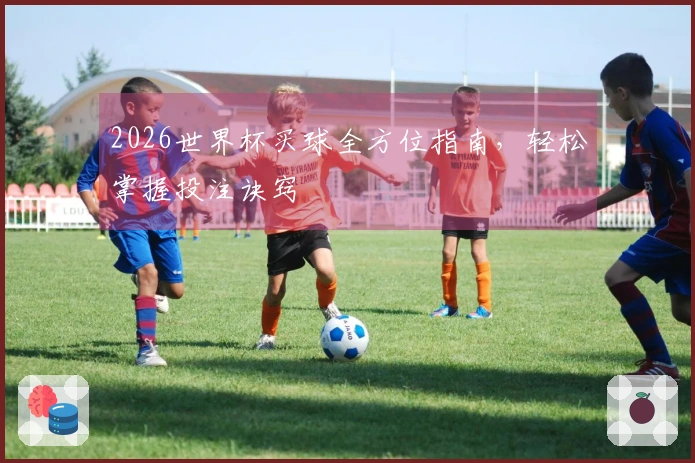 2026世界杯买球全方位指南，轻松掌握投注诀窍